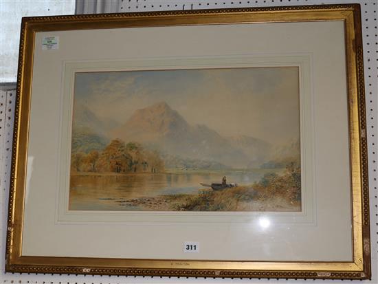 Cornelius Pearson , watercolour, Loch Lomond(-)